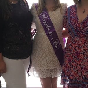 UO (Lioness) lace bridal shower dress